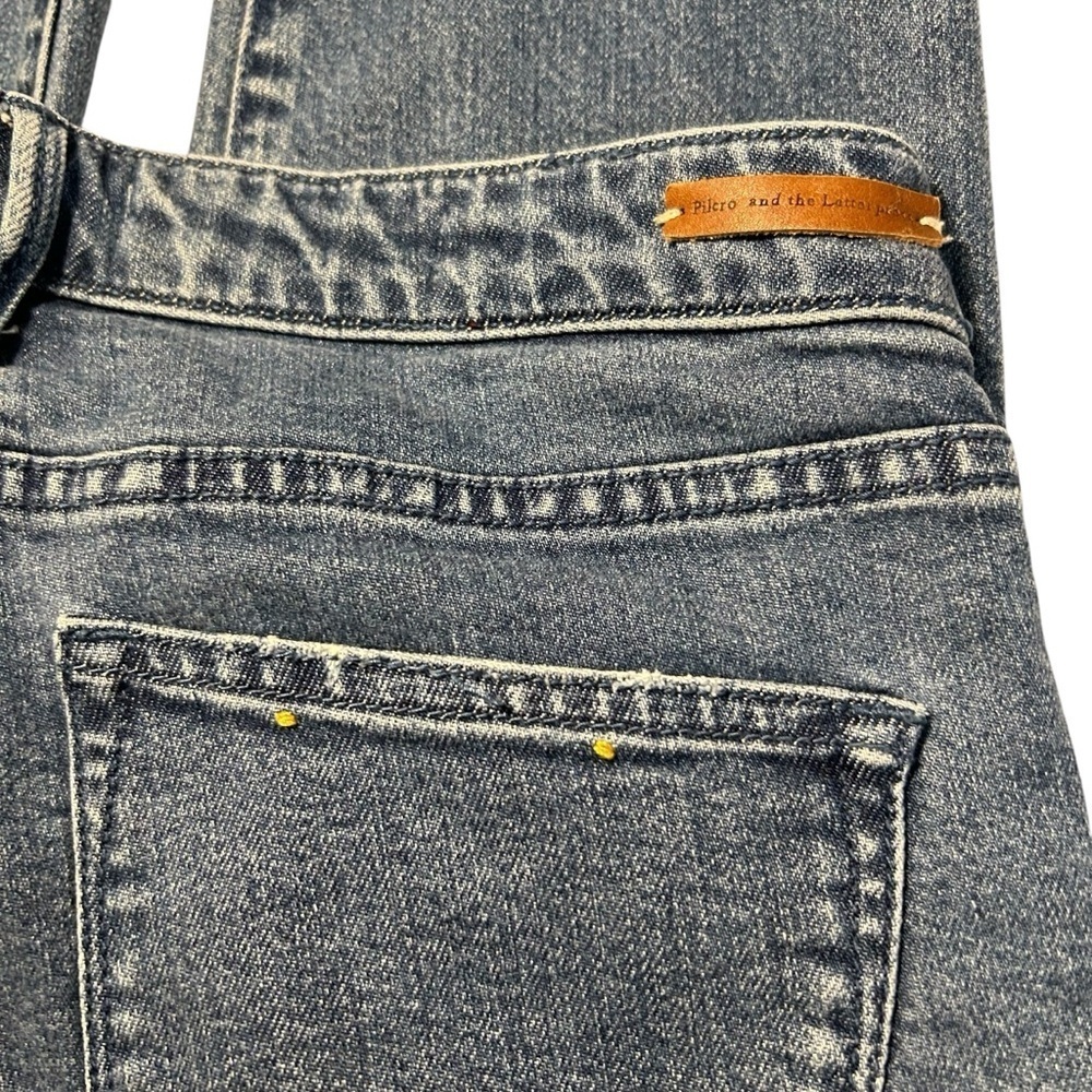 Pilcro and the Letterpress Serif Dark Wash Denim Jeans Sz 27 - Picture 8 of 16